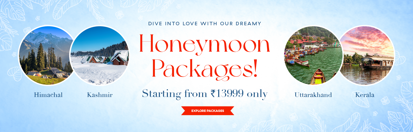 Get best deals on all honeymoon destinations: Book Your Next Trip Now